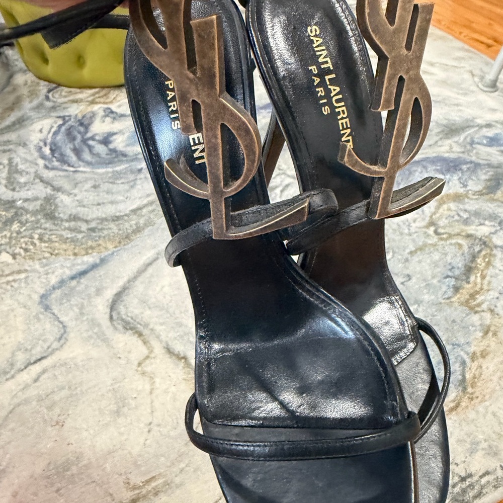 YSL CASSANDRA STRAP HEELS - Picture 2 of 4